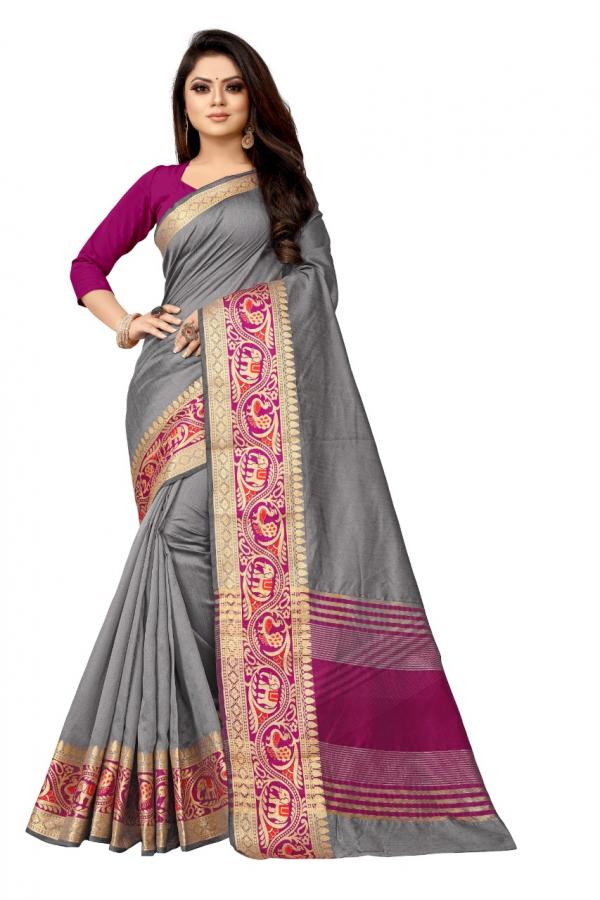 Crystal Vol-1 Art Silk Women Designing Style Saree